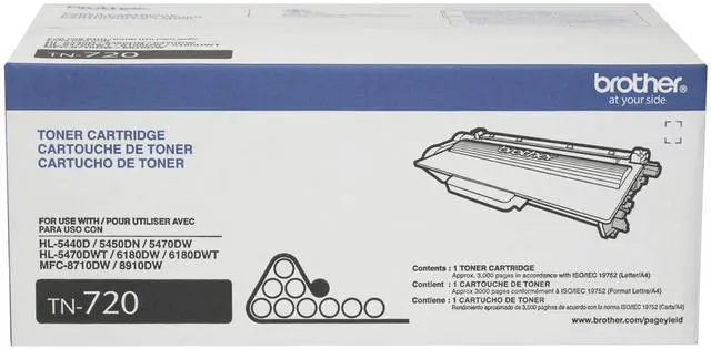 Main image of Printer TN720 Toner Cartridge Black