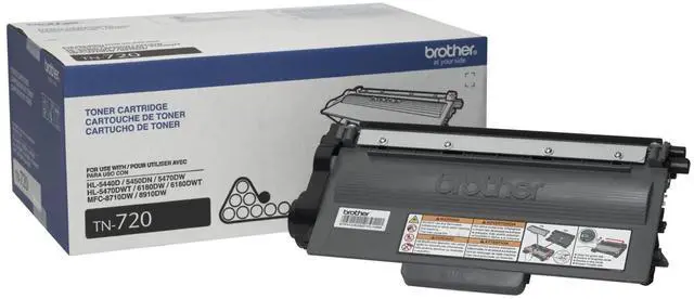 Alt view image 2 of 7 - Printer TN720 Toner Cartridge Black