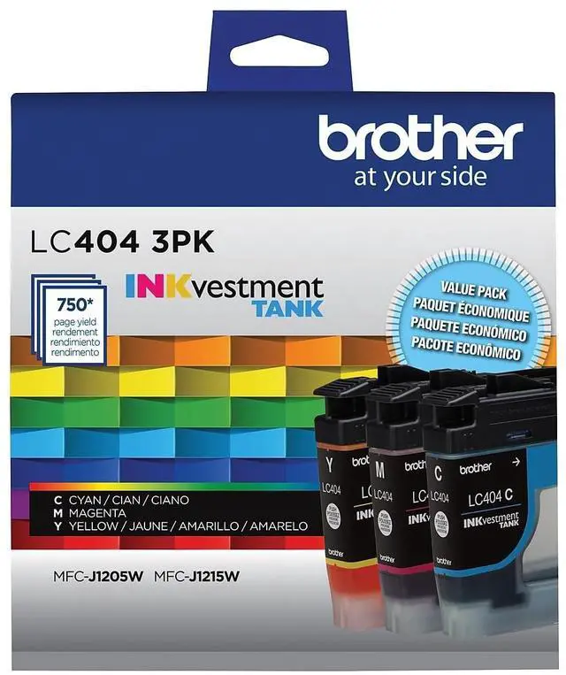 Main image of LC4043PKS of Standard Yield Cyan, Magenta and Yellow -Ink -Cartridges(Pack of 3)