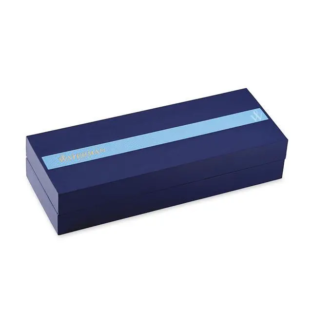 Alt view image 4 of 7 - Expert Ballpoint Pen, Black with Golden Trim, Medium Tip, Blue Ink, Gift Box