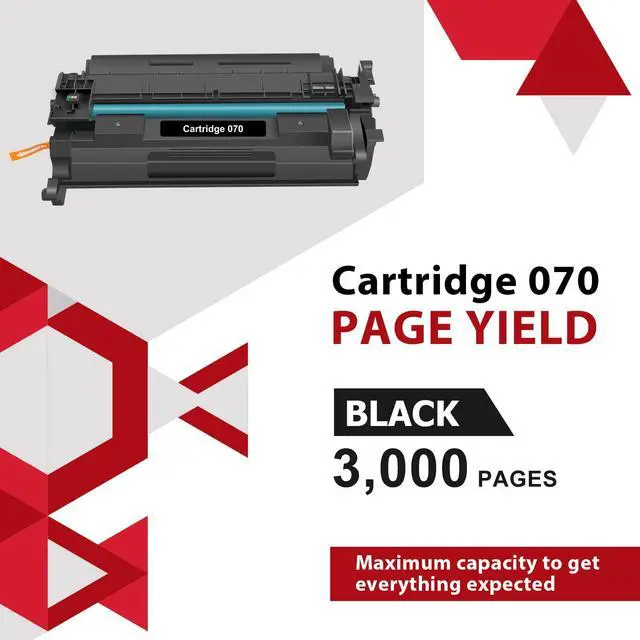 Alt view image 3 of 7 - 070 Black Toner Cartridge for Canon 070H 070 MF465dw MF462dw CRG-070 2 Pack | Compatible for Canon 070H Toner imageCLASS MF465dw MF462DW LBP247dw LBP246dw LBP240 MF460 MF462 LBP247 LBP246 Printer Ink