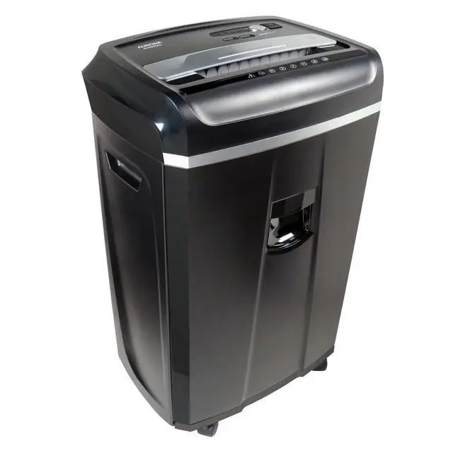 Alt view image 3 of 5 - Anti-Jam 20-Sheet Crosscut CD/Paper and Credit Card Shredder, 7-Gallon pullout Basket, 60 Minutes Continuous Run Time