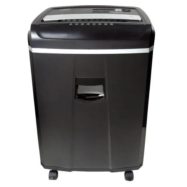Alt view image 2 of 5 - Anti-Jam 20-Sheet Crosscut CD/Paper and Credit Card Shredder, 7-Gallon pullout Basket, 60 Minutes Continuous Run Time