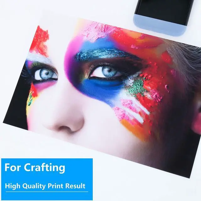 Alt view image 4 of 6 - Waterproof Inkjet Transparency Film, 13x19 inch 100 Sheets | for Silk Screen Printing, Crafting