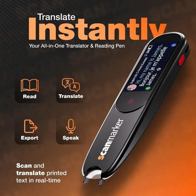 Alt view image 2 of 7 - Pal - Translation Pen & Reading Pen for Language Learners, Dyslexia & Learning Difficulties | Translator Pen for 100+ Languages