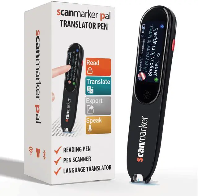 Main image of Pal - Translation Pen & Reading Pen for Language Learners, Dyslexia & Learning Difficulties | Translator Pen for 100+ Languages