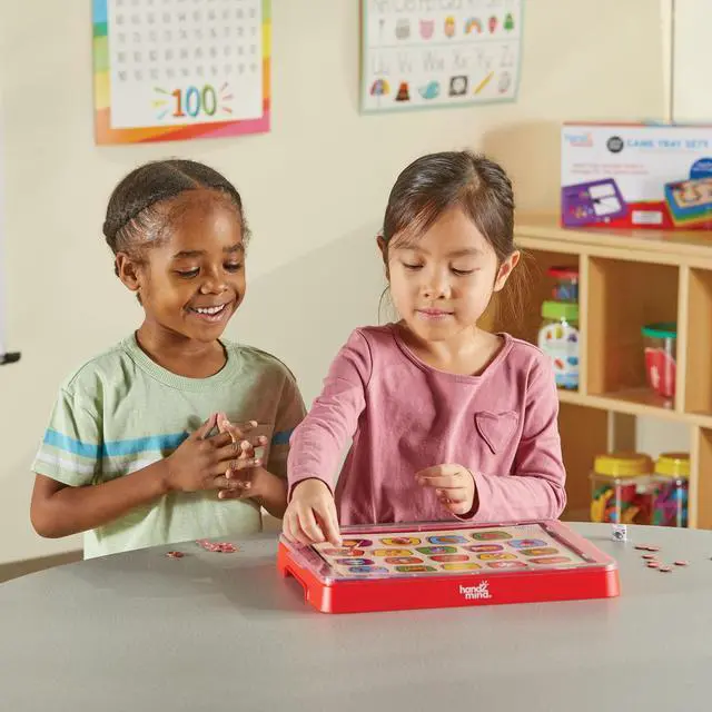 Alt view image 7 of 7 - Little Minds at Work Game Tray Set by Tara West, Includes Reading & Math Preschool Learning Activities, Science of Reading Manipulatives, Math Games for Kids, Teacher Supplies for Classroom