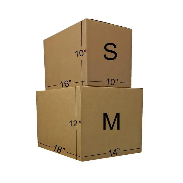 Alt view image 6 of 7 - Moving Boxes 2 Room Economy Moving Kit 30 Boxes, Bubble Roll, & Packing Tape