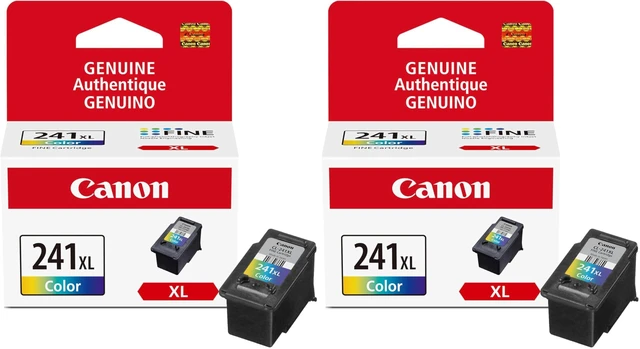 Main image of CL-241 XL Genuine Color Ink Cartridge,Compatible with MG2120/3120/4120,MX512/432/472/372/392/522/532/452,MG2220/3220/4220/3520/3620,TS5120,(Pack of 2)