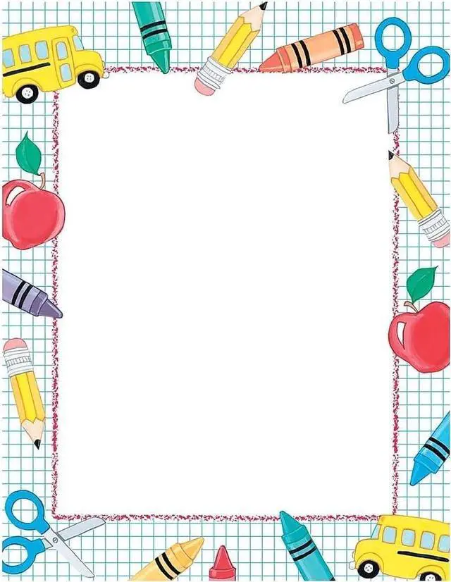 Main image of School Stuff Letterhead, 80 Count, 8.5"x11" (2013195) (Pack of 12)