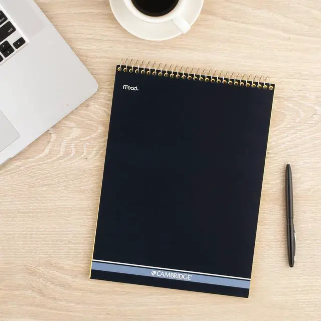 Alt view image 6 of 7 - Writing Pads,Wide Ruled Paper,8-1/2" x 11",70 Sheets,Memo Pads,Note-Pads,Steno-Pads,Yellow (59880),(Pack of 12)