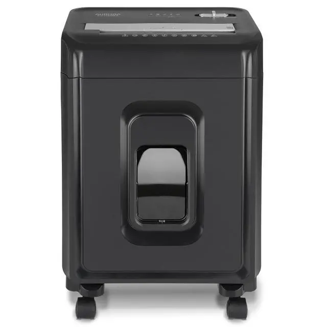 Alt view image 6 of 7 - AU1085MA High-Security 10-Sheet Micro-Cut Paper and Credit Card Shredder with 4-Gallon Pullout Wastebasket/ 20 min Run Time