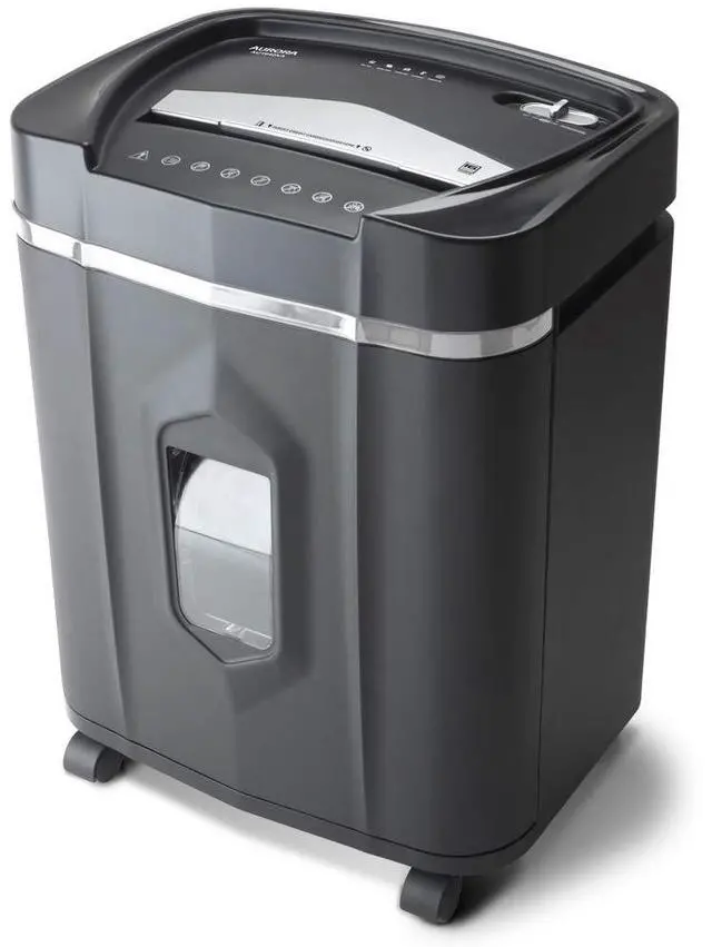 Main image of AU1640XA Anti-Jam 16 Sheet Crosscut Paper/CD and Credit Card/ 5 Gal Pullout Basket Shredder, 30 Minutes Continuous Run Time