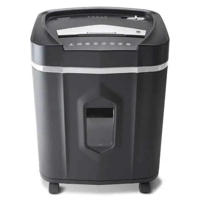 Alt view image 2 of 6 - AU1640XA Anti-Jam 16 Sheet Crosscut Paper/CD and Credit Card/ 5 Gal Pullout Basket Shredder, 30 Minutes Continuous Run Time