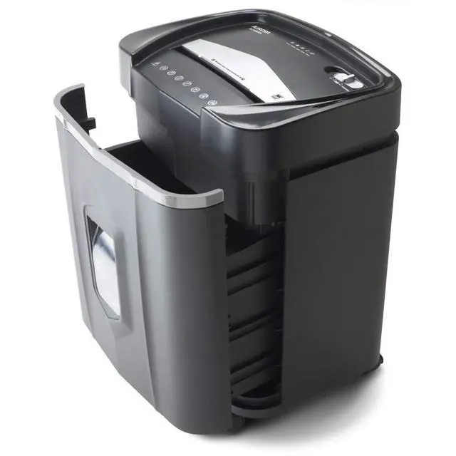 Alt view image 4 of 6 - AU1640XA Anti-Jam 16 Sheet Crosscut Paper/CD and Credit Card/ 5 Gal Pullout Basket Shredder, 30 Minutes Continuous Run Time