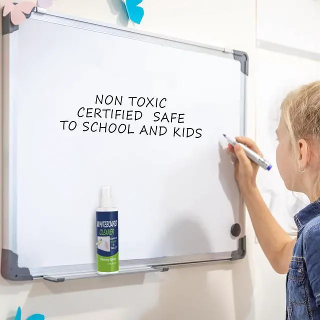 Alt view image 7 of 7 - 24 Pack Whiteboard Cleaner Spray Bottle 8.5oz Dry Erase Spray | Board Surface Cleaner Removes Stubborn Marks from White Board Chalkboard