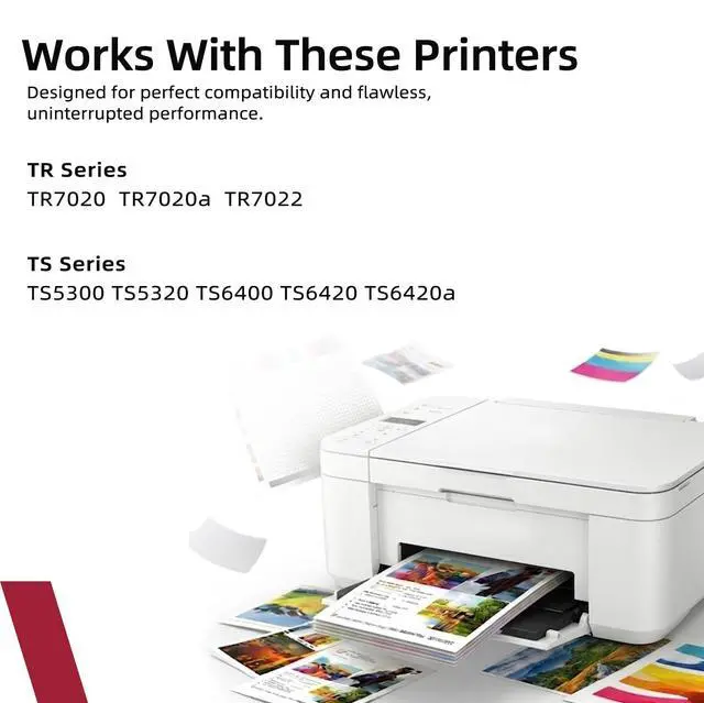 Alt view image 2 of 7 - 260XL Black Compatible Ink Cartridge Replacement for Canon PG-260 PG260 XL PG260XL Ink for Cannon TR7020 TR7020a TR7022 TS6420 TS6400 TS5300 TS5320 TS6420a Printer (Black 2-Pack)