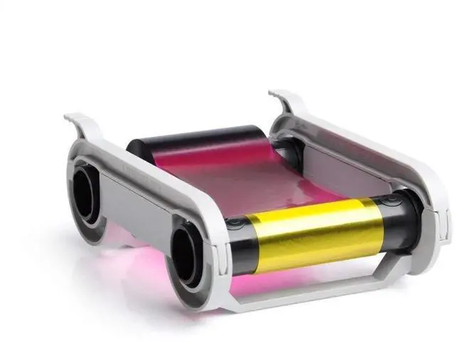 Main image of Primacy 200 Print Full-Color YMCKO Printer Ribbon - for PVC ID Holder Cards - Professional Print Quality - Official ID Maker Brand