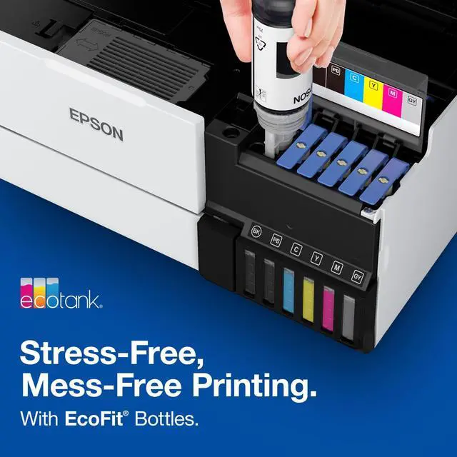 Alt view image 5 of 7 - 552 EcoTank Ink Ultra-high Capacity Bottle Three Color CMY Combo Pack (T552620-S) Works with ET-8500, 8550