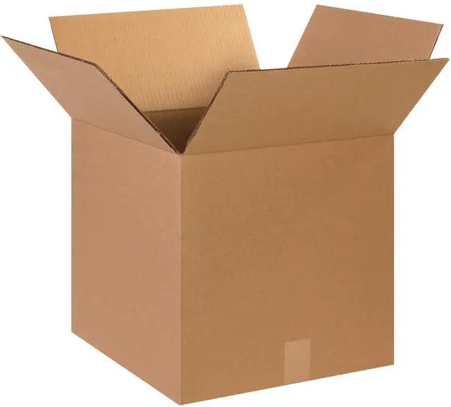 Main image of Double Wall Shipping Boxes Medium 15"L x 15"W x 15"H 15-Pack - Corrugated Cardboard Box for Moving, Mailing, Packing, Packaging and Storage