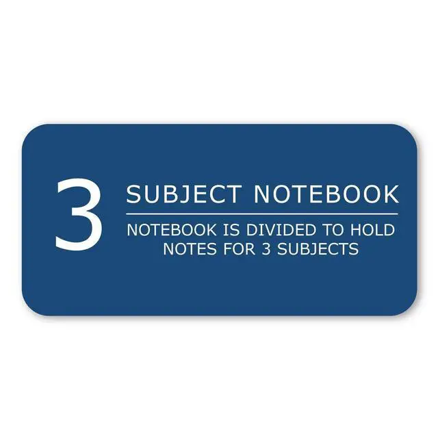 Alt view image 6 of 7 - Environotes Recycled Spiral Notebook 24 Pack, 11" x 9", Three Subject, 100 Sheets, College Ruled Perforated Heavyweight 20 lb Paper, 3 Double Pocket, Made in USA