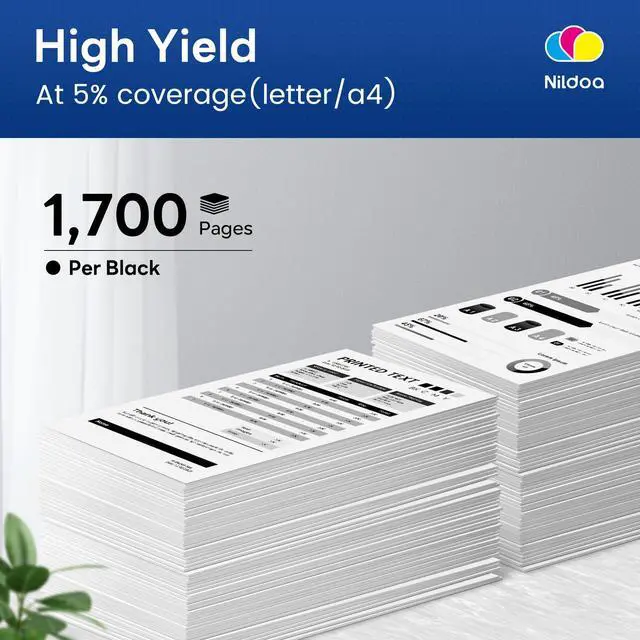 Alt view image 3 of 7 - 202A CF500A Black Toner Cartridge Replacement for HP 202A CF500A Color Pro M254dw; Color Pro MFP M281cdw M281fdw Printer Ink, 2 Pack