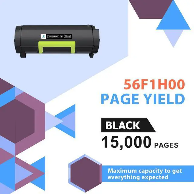 Alt view image 3 of 5 - 56F1H00 56F1000 MS521 Black Toner Cartridge 56F1H00 MS621 MS321 High Yield | Remanufactured for MS521 MS421 MX321 MS622 MS521Dn MS321dn MX521de MX321adn MX622ade MX421dn 622adhe MS621dn 622de Printer