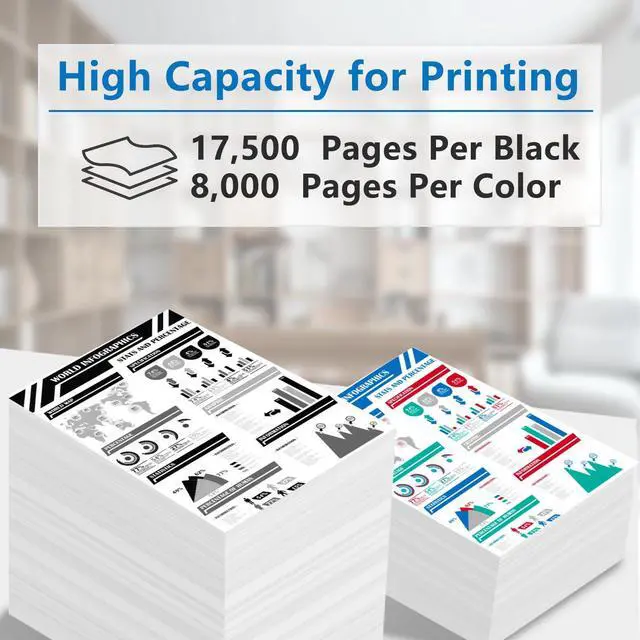 Alt view image 3 of 6 - IM C300 IM C400 IMC300 IMC400 Toner Cartridge Compatible with Ricoh 842378 842379 842380 842381 for Use in Lanier Savin IM C300F C300SRF C300SF C400F C400SRF C400SF C401F C401SF Printers
