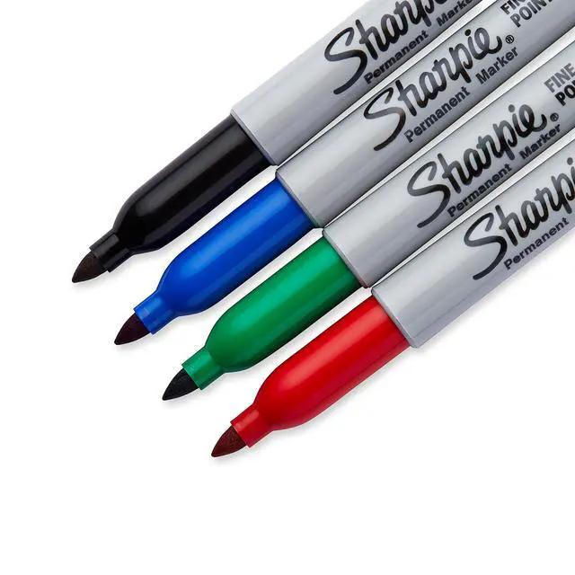 Alt view image 5 of 7 - Permanent Markers, Fine Point, Assorted Colors (Black, Red, Blue, Green),Bulk Office Supplies (Pack of 216)