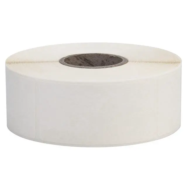 Alt view image 2 of 7 - Blank White 1 x 2 Inch Dissolvable Labels for Food Rotation Prep roll of 500 (9 Rolls)