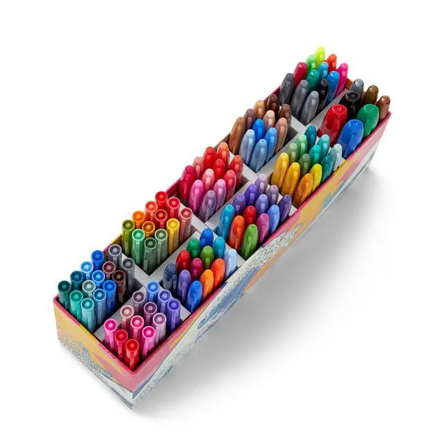 Alt view image 2 of 5 - Permanent Markers, Ultimate Collection, Fine and Ultra Fine Points, Assorted Colors, 115 Count - Classroom, Large Pack, Office Supplies