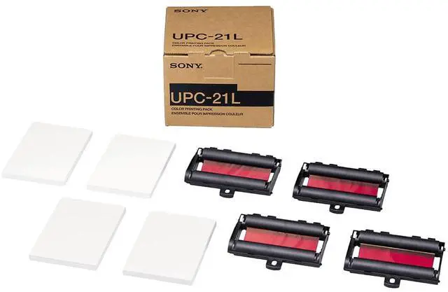 Main image of UPC-21L 144x100mm White Inkjet Paper - Inkjet Papers (144x100mm, Laser Printing, White, 200 Sheets)