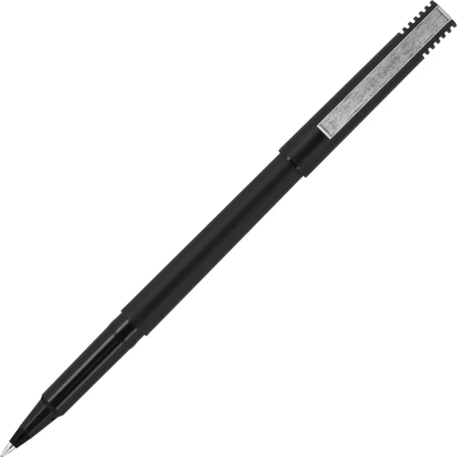 Alt view image 3 of 6 - uniball Roller Rollerball Pens, Micro Point (0.5mm), Black, 72 Pack | Quick-drying precise strokes, acid-free archival ink, protects against water, fading & fraud, 80% recycled materials
