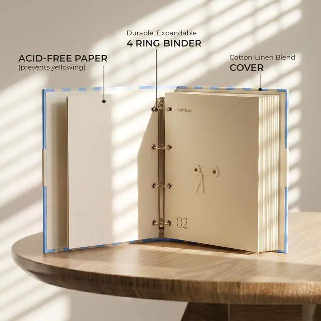 Alt view image 2 of 7 - Document Organizer Binder for Important Papers & Passports, Cloud