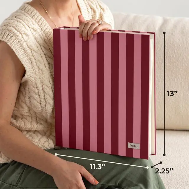 Alt view image 6 of 7 - Document Organizer Binder for Important Papers & Passports, Sangria