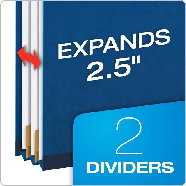 Alt view image 2 of 7 - Classification File Folders,1 Divider, Durable File Organizer for Home, School or Office, Letter-Size Folders for Files, Paper Organizer, Durable Prongs, (B006NVMJCC)