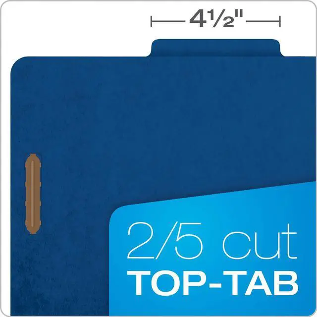 Alt view image 5 of 7 - Classification File Folders,1 Divider, Durable File Organizer for Home, School or Office, Letter-Size Folders for Files, Paper Organizer, Durable Prongs, (B006NVMJCC)