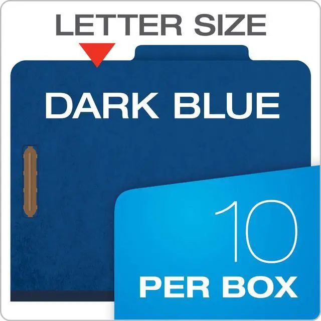 Alt view image 7 of 7 - Classification File Folders,1 Divider, Durable File Organizer for Home, School or Office, Letter-Size Folders for Files, Paper Organizer, Durable Prongs, (B006NVMJCC)