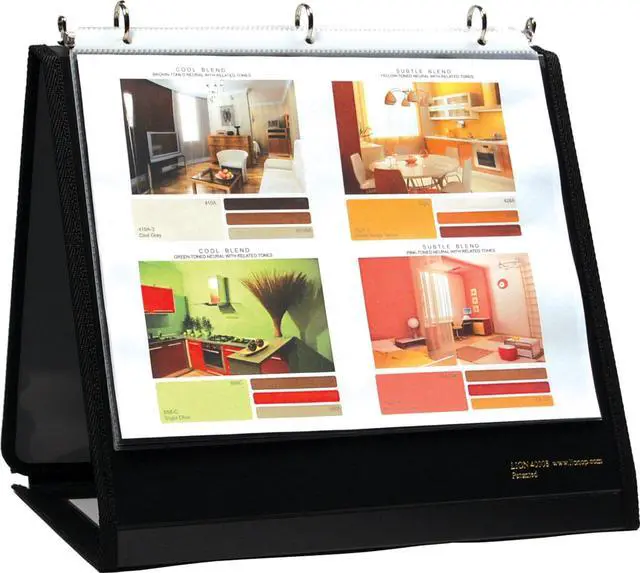 Main image of Insta-Cover Ring Binder Easel, 3/4 Inches Ring, 1 Binder Easel (40008) (Pack of 12)
