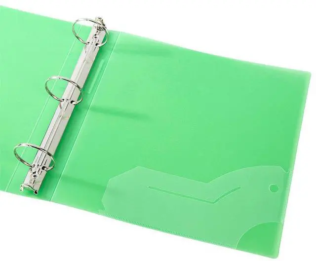 Alt view image 5 of 7 - 3 Ring Binder, 2 Inch Capacity, Frosted, Letter Size, Blueberry, Strawberry, Grape, Lemon, Lime, Tangerine (50161-6494)(Pack of 24)