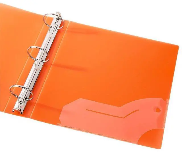 Alt view image 7 of 7 - 3 Ring Binder, 2 Inch Capacity, Frosted, Letter Size, Blueberry, Strawberry, Grape, Lemon, Lime, Tangerine (50161-6494)(Pack of 24)