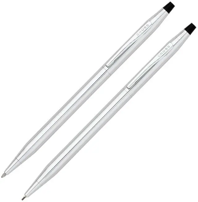 Main image of Classic Century Lustrous Chrome Pen and Pencil Set - 350105