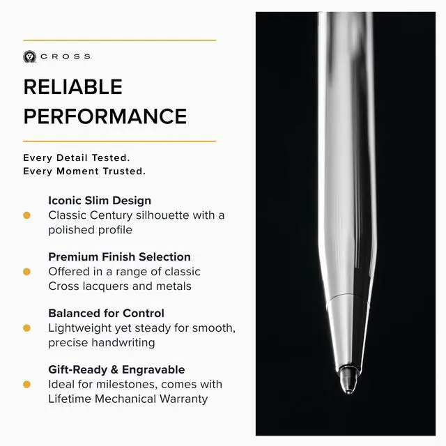 Alt view image 4 of 6 - Classic Century Lustrous Chrome Pen and Pencil Set - 350105