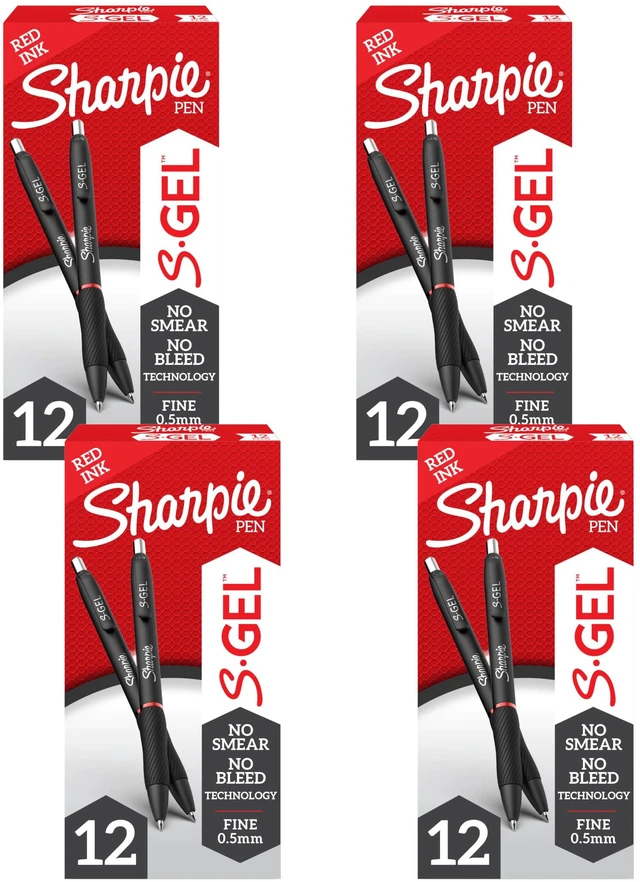 Main image of SAN2096166, S-Gel Pens, 12 / Dozen (Pack of 4)
