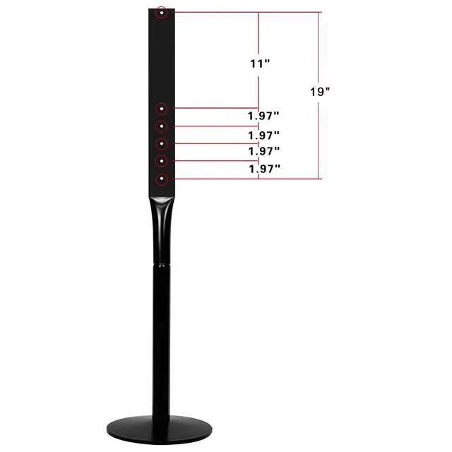 Alt view image 5 of 7 - Parking Sign Post 48" Heavy Duty Cast Iron Parking Signs Stand, Movable Sign Stand for Hanging Signs, Black (2 Packs, 15pounds)