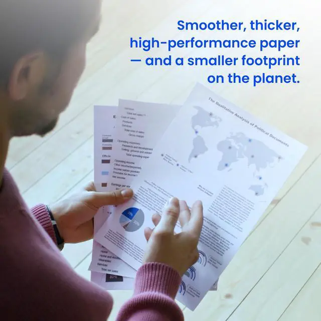 Alt view image 4 of 6 - Everyday Multipurpose Copy Printer Paper, Ledger Size 11" x 17", 96 Brightness, 20 lb, 5 Reams (2500 Sheets)