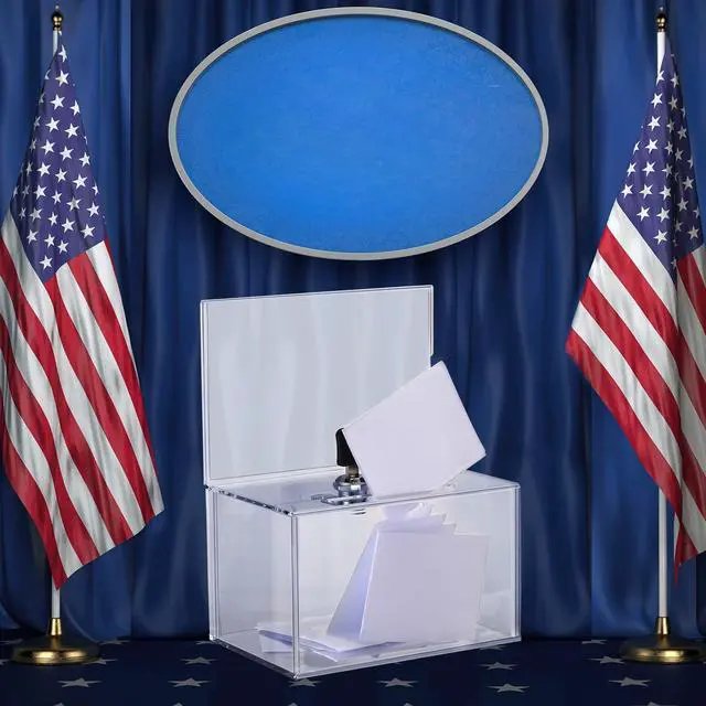 Alt view image 5 of 7 - Acrylic Donation Box with Lock and Sign Holder Tip Jar Raffle Ticket Box Clear Ballot Boxes for Fundraising Voting Suggestion Collection School 6.1 x 4.3 x 3.8 Inch