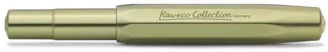 Alt view image 2 of 7 - COLLECTION Fountain Pen Olivine I Premium Aluminium Fountain Pen with Steel Nib for Ink Cartridges Including Metal Box I Exclusive Pen 12.7 cm I Nib: BB (Extra Broad)