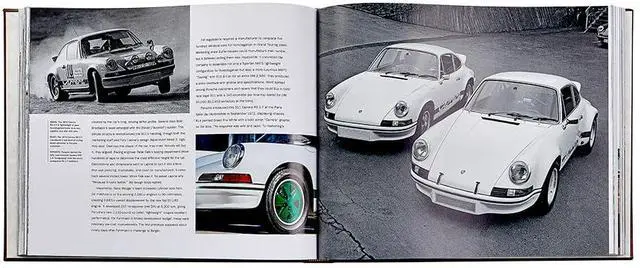 Alt view image 3 of 6 - Porsche 70 Years - There Is No Substitute, The Full History of the Car Industry Giant, Illustrated and Detailed, Handbound in Tan Leather, Hardcover - Made in The USA