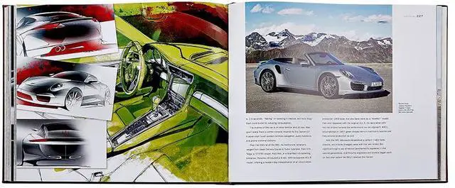 Alt view image 6 of 6 - Porsche 70 Years - There Is No Substitute, The Full History of the Car Industry Giant, Illustrated and Detailed, Handbound in Tan Leather, Hardcover - Made in The USA